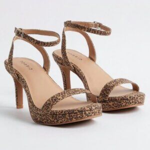 12WW - New Torrid Platform Stiletto Heels Leopard Size